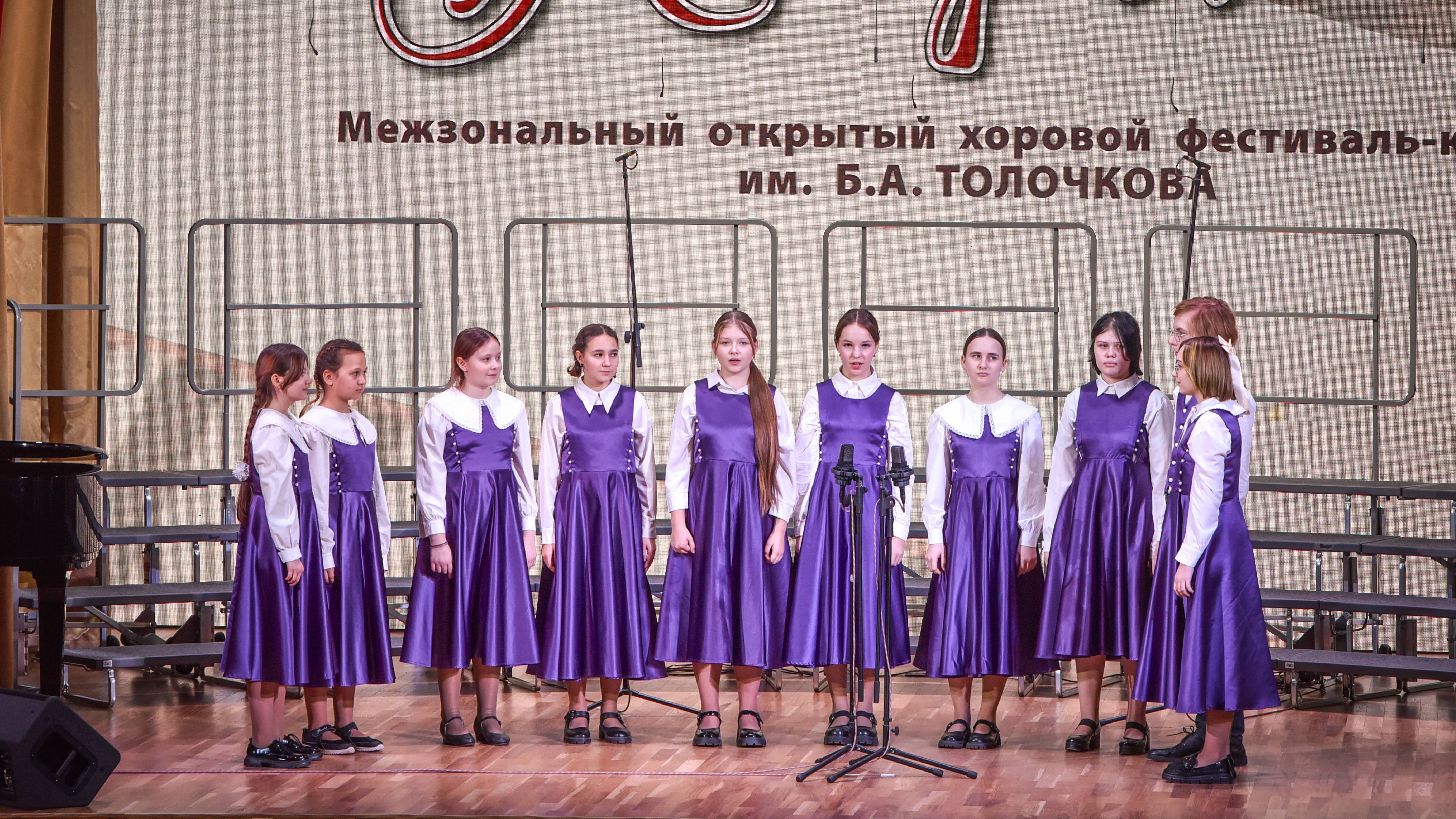 Старший хор хорового отделения МУДО ДШИ п. Ильинский на конкурсе "Мажория" 2025