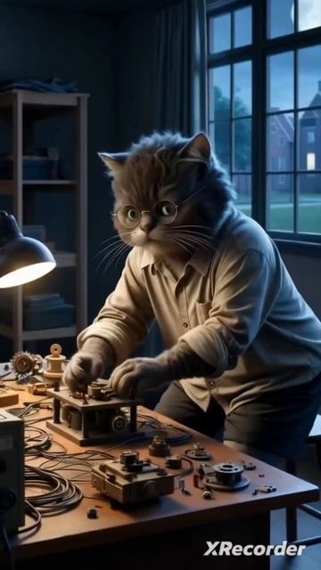 История про умный мальчик кошка