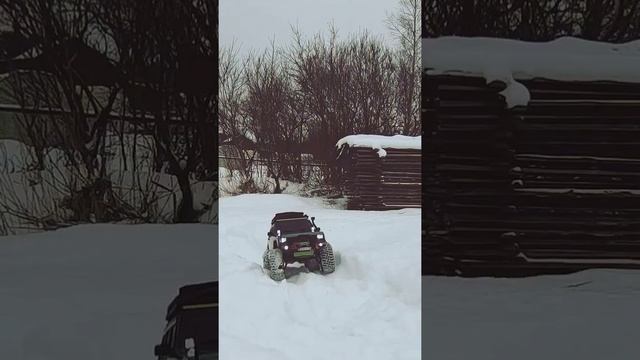 RC Winter Off Road Jeep Cherokee XJ Hobbywing Fusion SE.