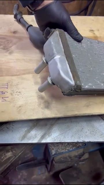 Чистка алюминия лазером