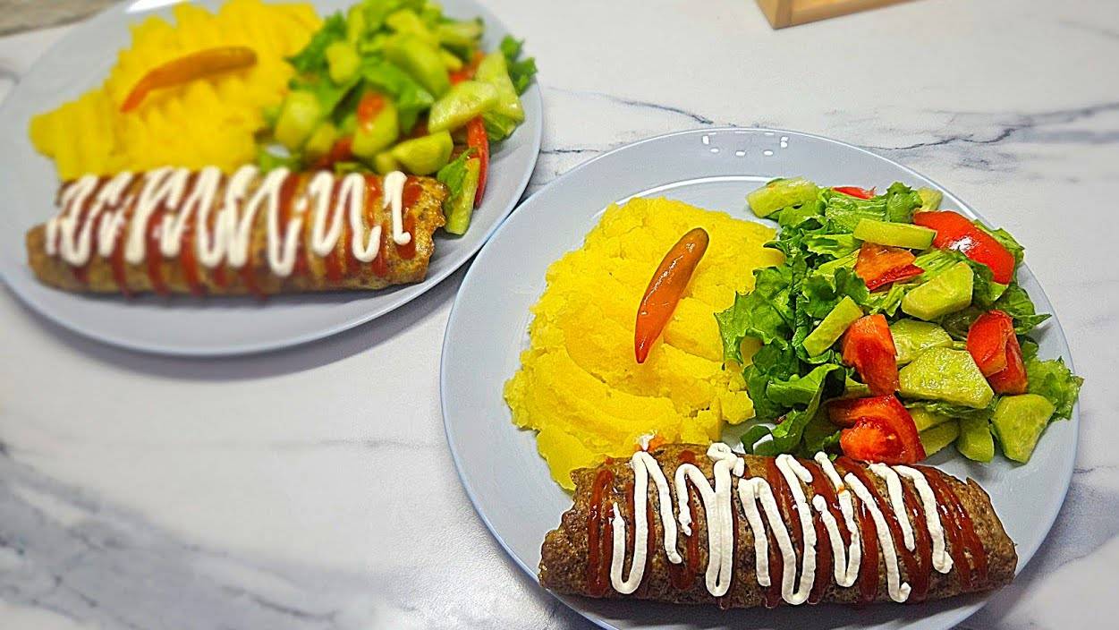 ПОКОРЯЮТ СРАЗУ!ХОТЬ КАЖДЫЙ ДЕНЬ ГОТОВЬ!Бризоль из фарша за 5 минут,без заморочек!