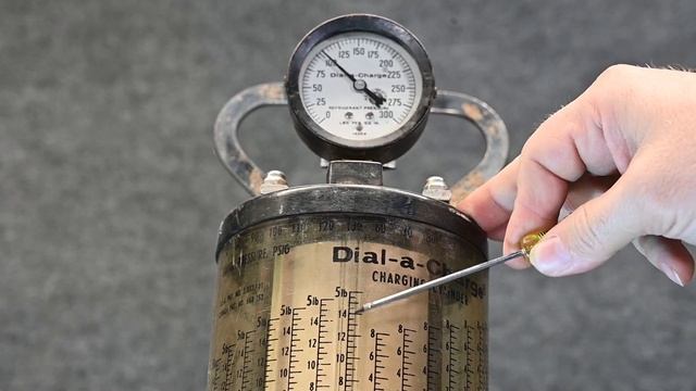 HVAC 121 Refrigerant weight , volume, temperature, pressure. scales and charging cylindar