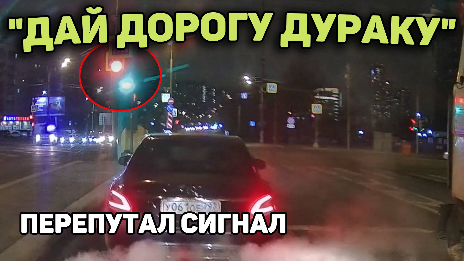 Автоподборка "Дай Дорогу Дураку"🚦Перепутал сигнал светофора
