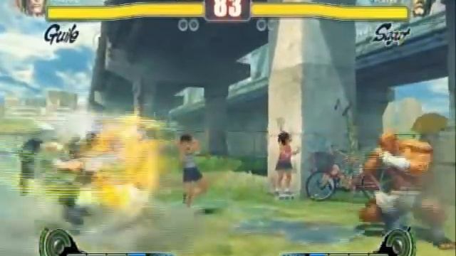 Dieminion (Guile) vs Nestor (Sagat) @ Game Unicon BIG MONEY SF4