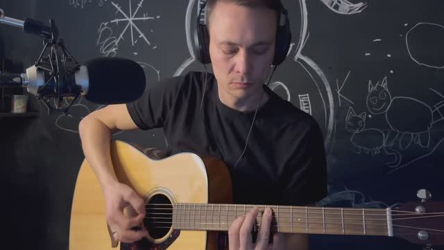 Привет - Женя Трофимов песня на гитаре, аранжировка, кавер