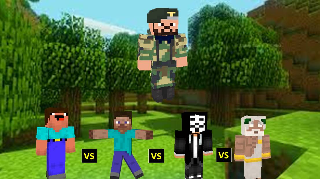 Солдат Нуб VS Солдат Про VS Солдат Читер VS Солдат Бог.