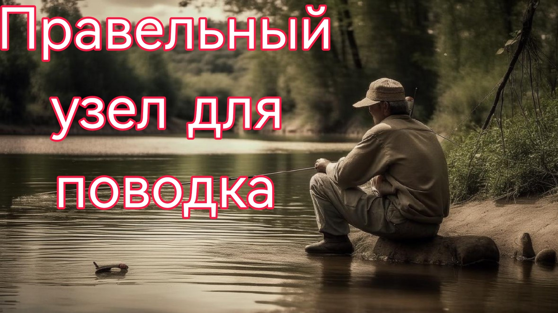 Правельный узел для поводка, а вы какой вяжете?