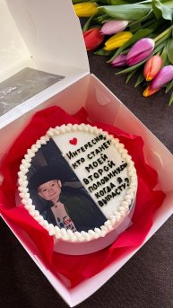 Бенто-торт на 14 февраля