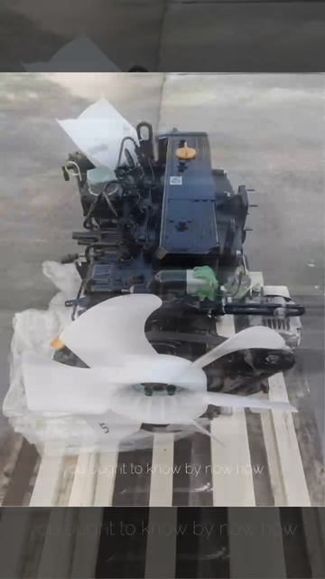 Дизельный двигатель Yanmar 4TNE98