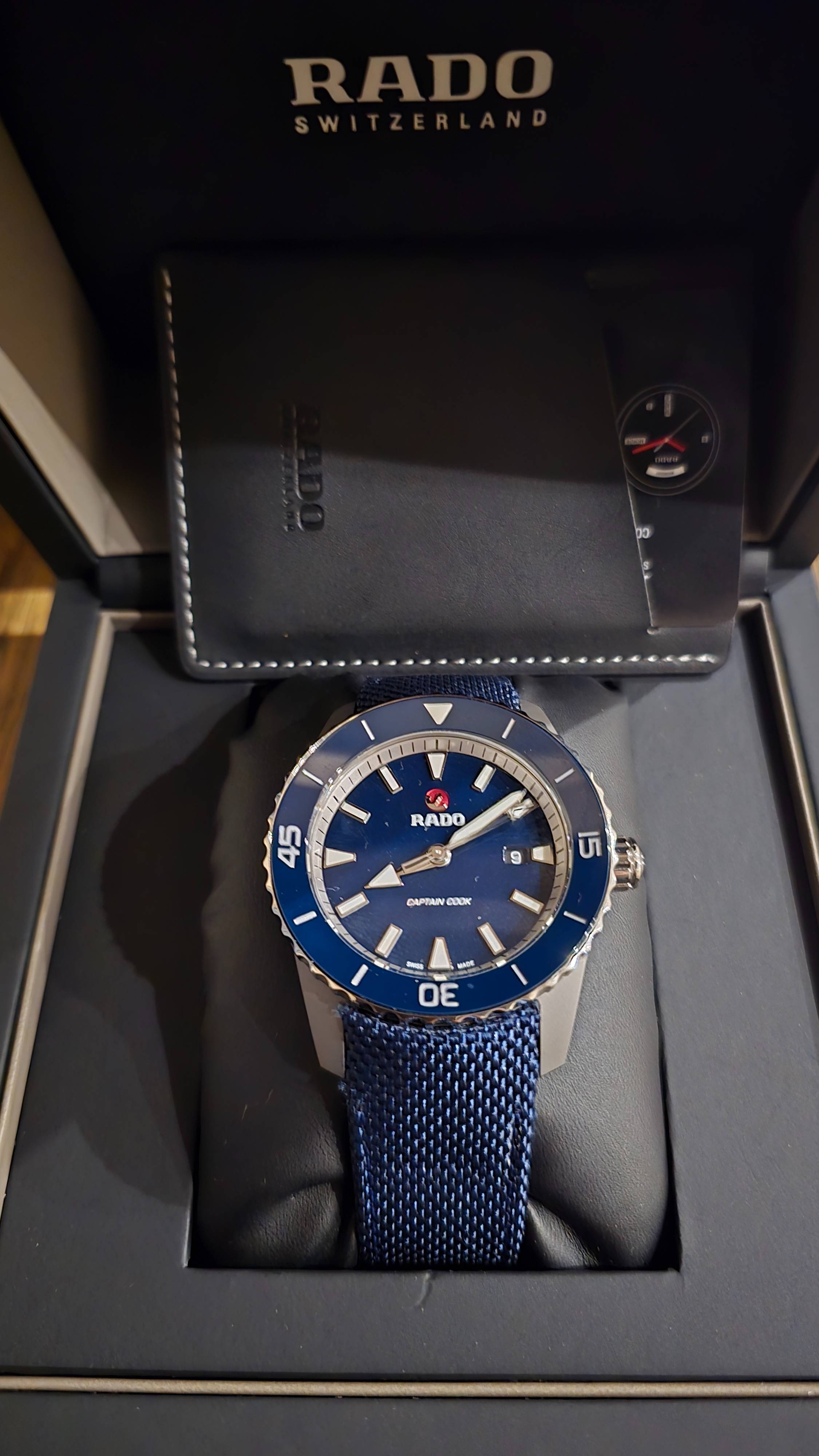RADO HyperChrome Captain Cook Titanium 45мм