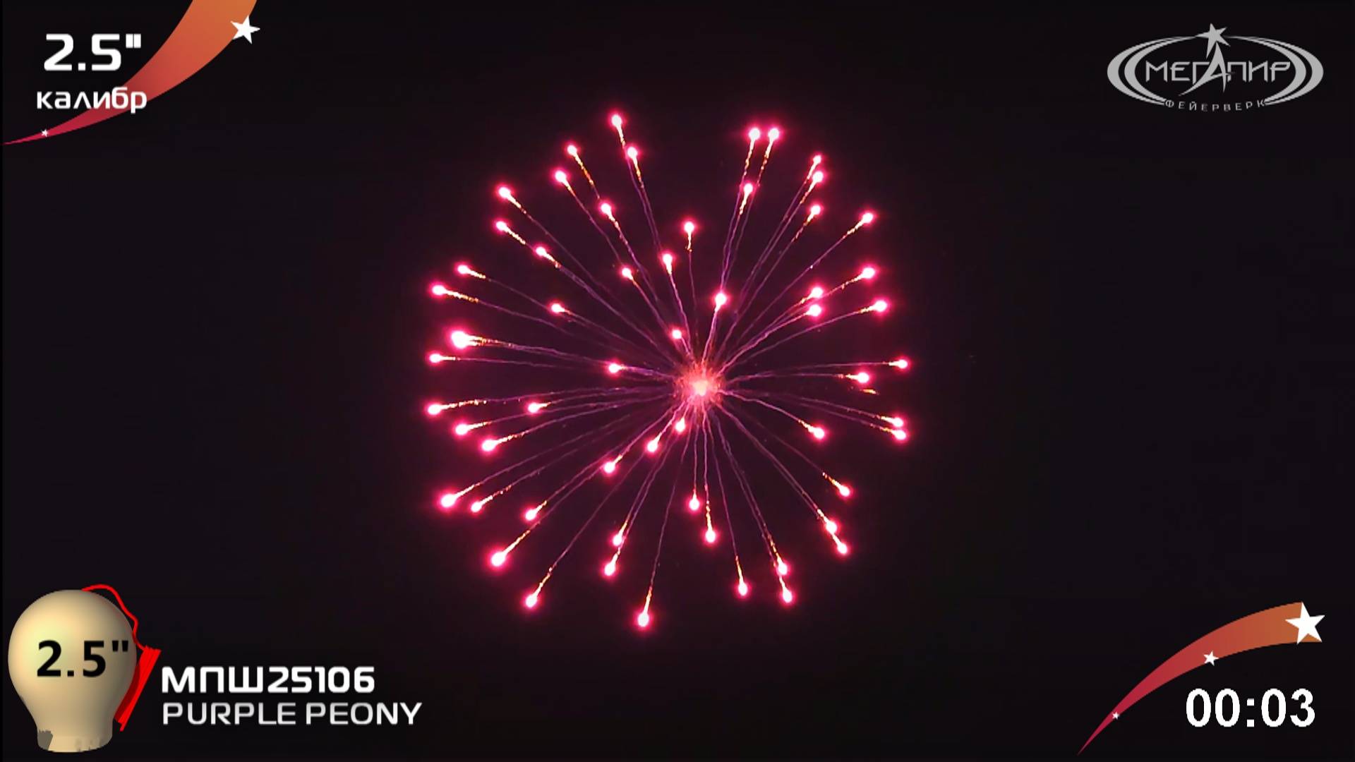 PURPLE PEONY МПШ25106