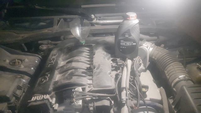 Замена масло "чем п0пало" в NAG1 Chrysler300c часть 2 .