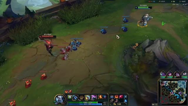 League of Legends   РангТОП   Волибир VS Атрокс