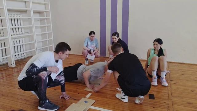 Физическая подготовка на высоте!