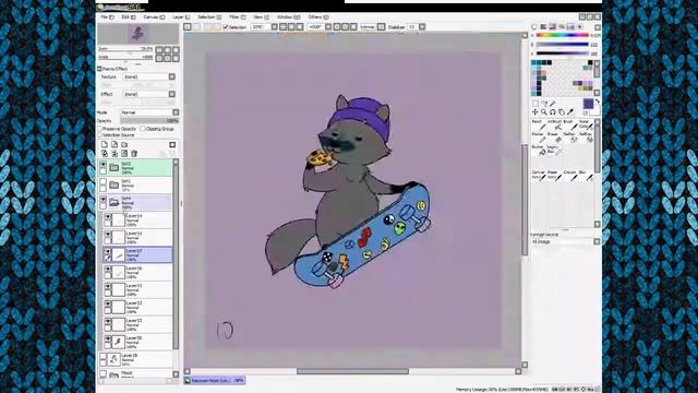 [Speed Paint] Radcoon