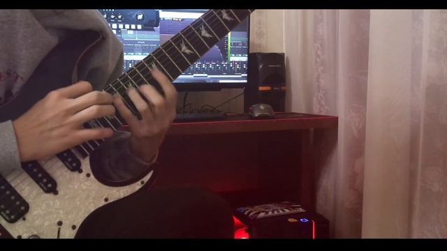 WITHIN DESTRUCTION - "SAKURA" ft. Jason Richardson (solo cover)
