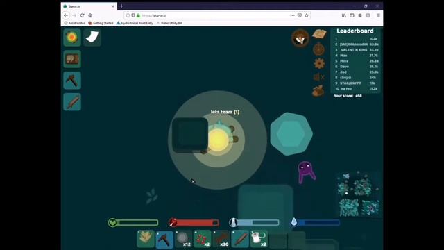1 Health Clutch - Funny Starve.io Moments