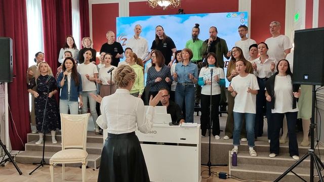 Я люблю жизнь репетиция