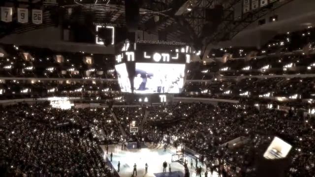 Luka Doncic Tribute - HALLELUKA live performance from American Airlines Center of the Mavericks