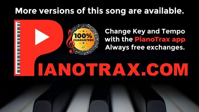 Dream A Little Dream Of Me - Mama Cass Elliot Piano Karaoke Backing Track - Key: F