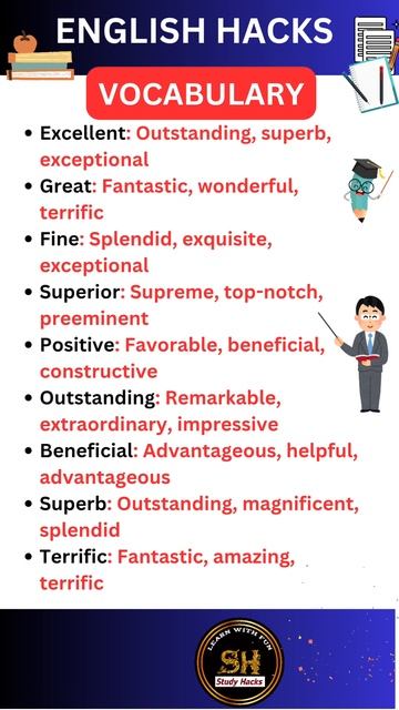 Daily use Important vocabulary words for exam 2025 73 #studyhacks123 #vocabulary #english #shorts