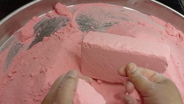 SATISFYING PINK BAKING SODA | ODDLY SATISFYING | SLEEP AID💤 | PLEASE SUBSCRIBE🙏