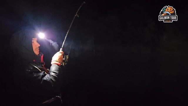Ночная рыбалка на трофейного тайменя