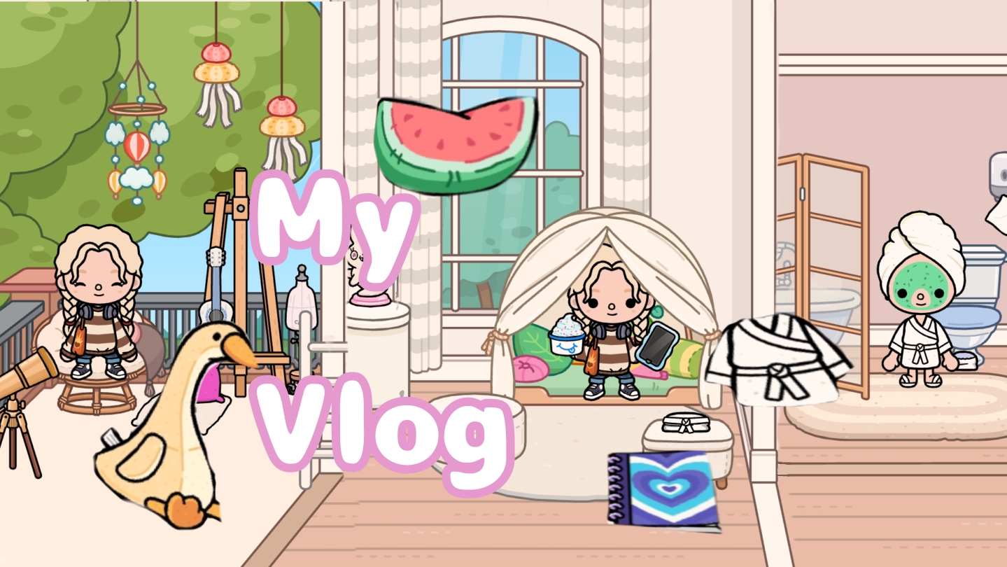 Мой влог / влог в токе боке / Vlog Toca live world ✨🌷