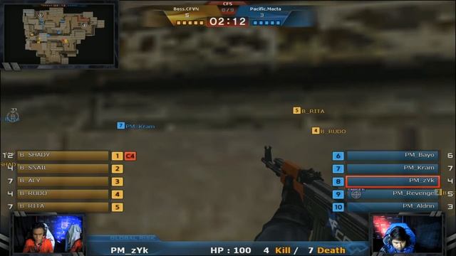 [CFS Invitational Manila 2016] Preliminary 3 - Boss CFVN vs Pacific Macta