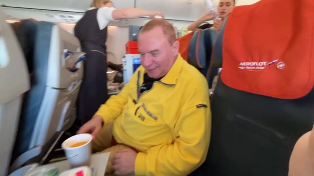 Полёт в Абу Даби.