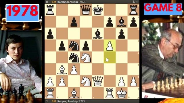 1978, KARPOV VS KORCHNOJ, GAME 8