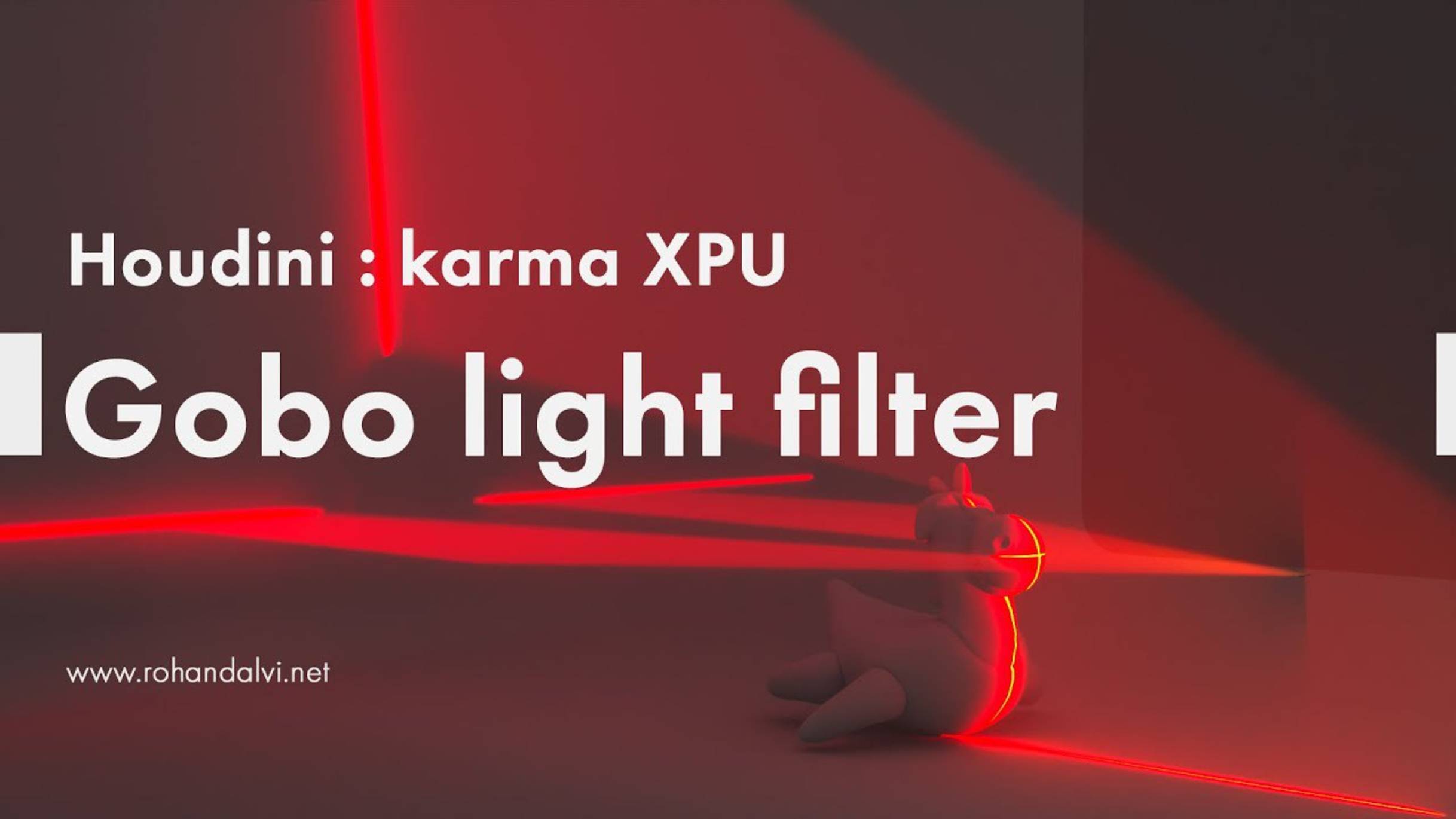 Houdini Karma - Gobo light filter