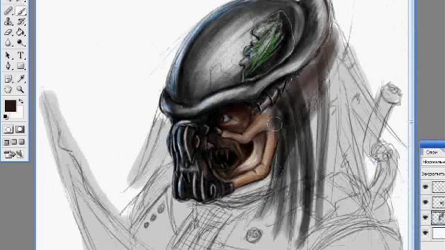 Speed Paint by Dj Skyline Inc. - Predator's Death