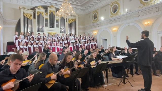 Хор "Камертон" - И. Дунаевский "Веселый ветер"