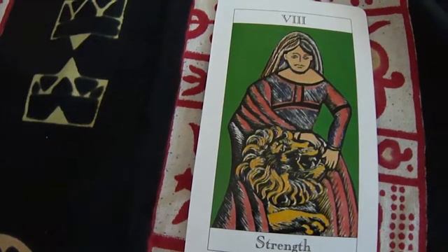 strength tarot  card 8 reading 10 part 1