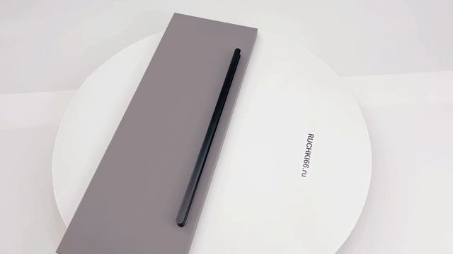 Ручка-профиль для мебели чёрная матовая, длина - 339 мм.