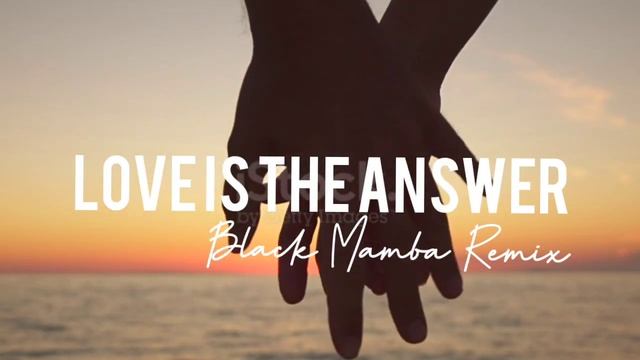 Love Is The Answer Remix | Funky Night Song | Black Mamba Remix
