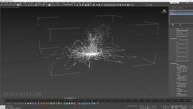 11. Exporting Alembic Particles and Import into 3Ds Max