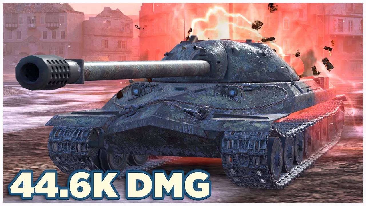 ИС-7  44.6К УРОНА  Big Boss Tanks blitz
