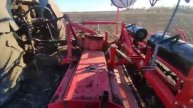Двухрядный пленкоукладчик от компании ГАСПАР АГРО с почвофрезой
