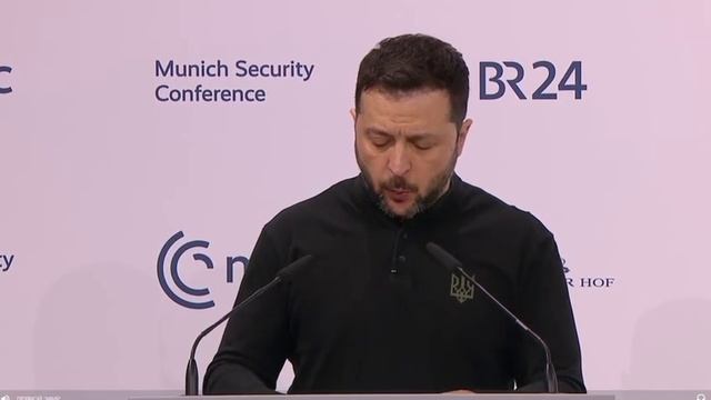У недо-фюрера очередной "залет". Выступая в Мюнхене, Зеленский заявил,
