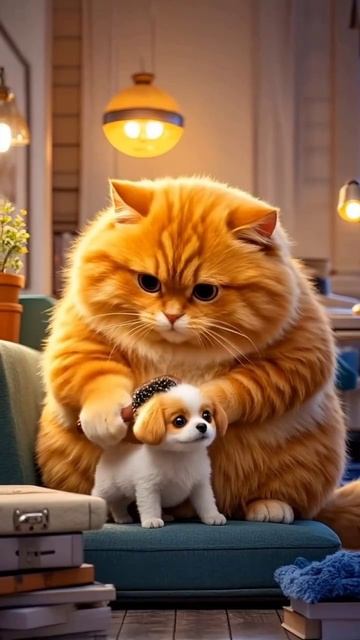 Рыжий котик