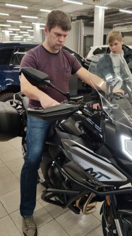 Мой новенький "Весенний ветер": мечта становится реальностью! #cfmoto #мастерhouse #мотоцикл