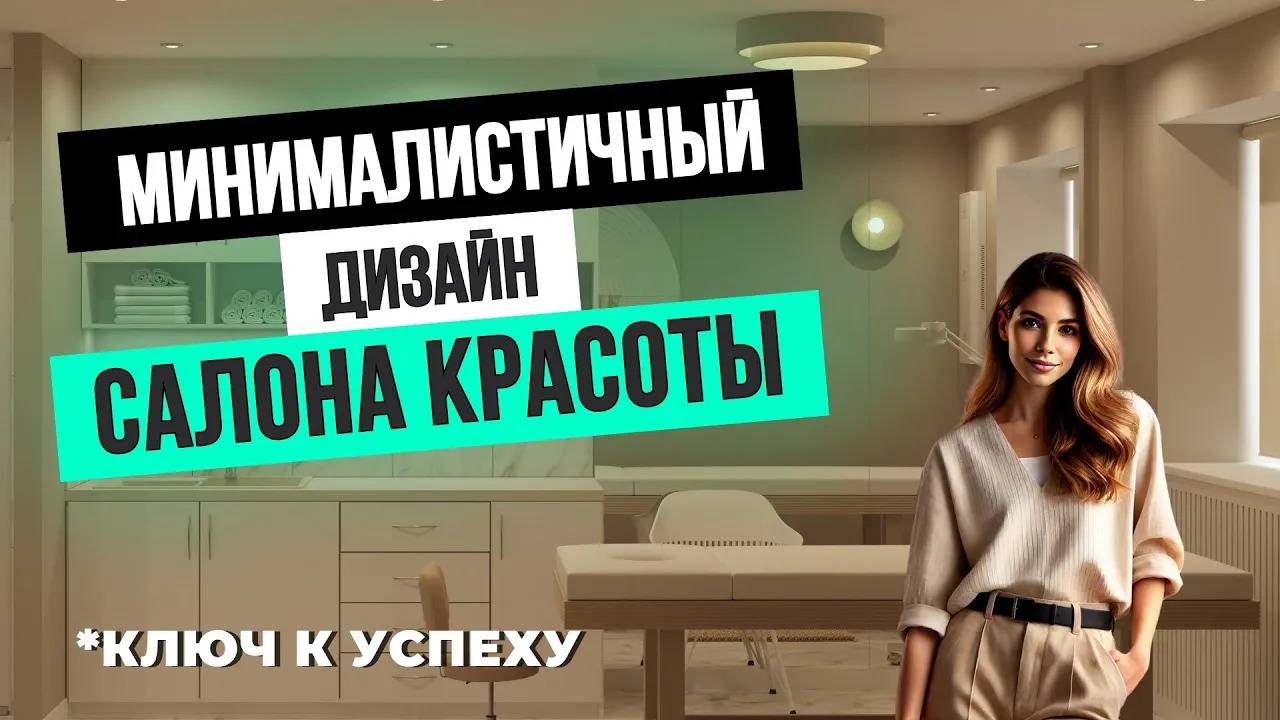 КЛЮЧ К УСПЕХУ САЛОНА КРАСОТЫ: Минималистичный дизайн салона