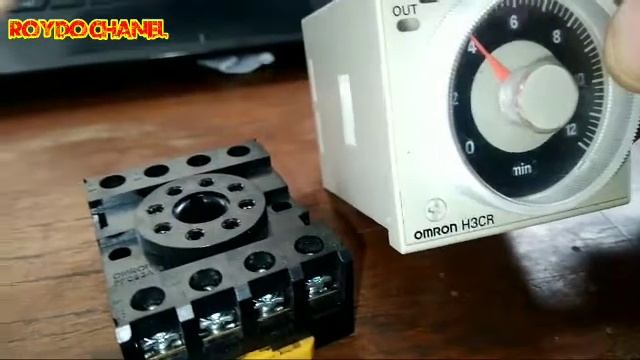 Cara Mudah Setting Relay Timer TDR Omron H3CR!