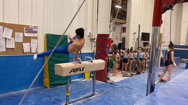 Upgraded pommel routine