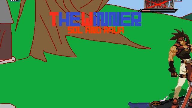 M.U.G.E.N Battle: Kirito and Eli King vs Sol Badguy and Aqua