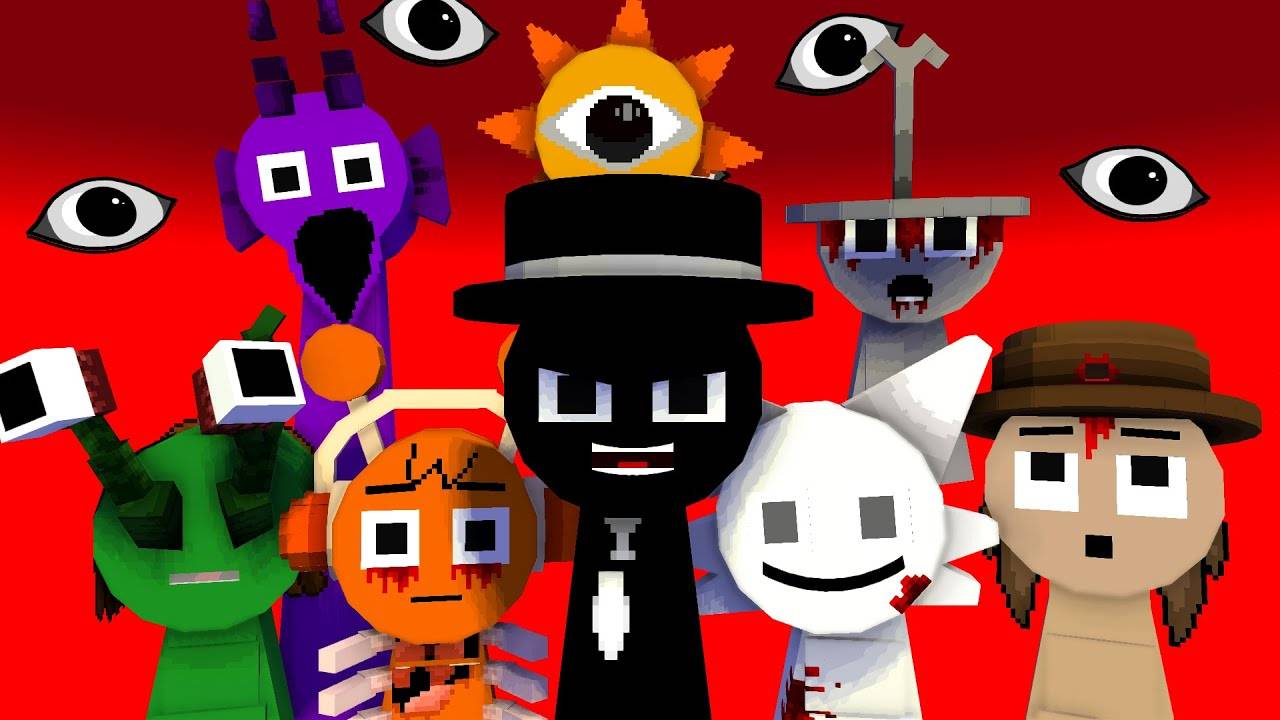 Incredibox Sprunki 3D Edition - Хоррор "Друг, как ты" (Майнкрафт)