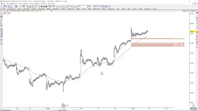 Fibonacci Queen: How do we manage the trade in SMH?