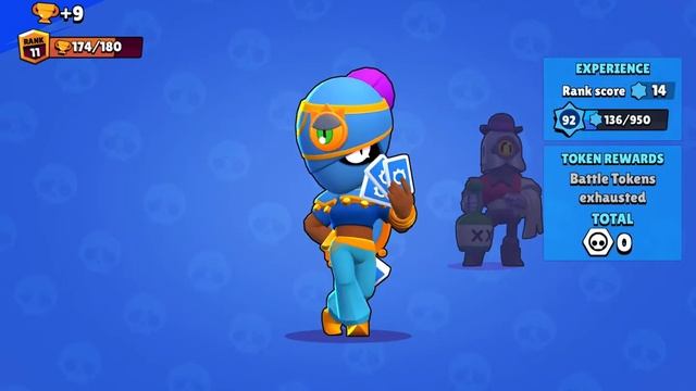 ♠️♣️♥️♦️Pushing TARA (tiny little push)  #brawlstars